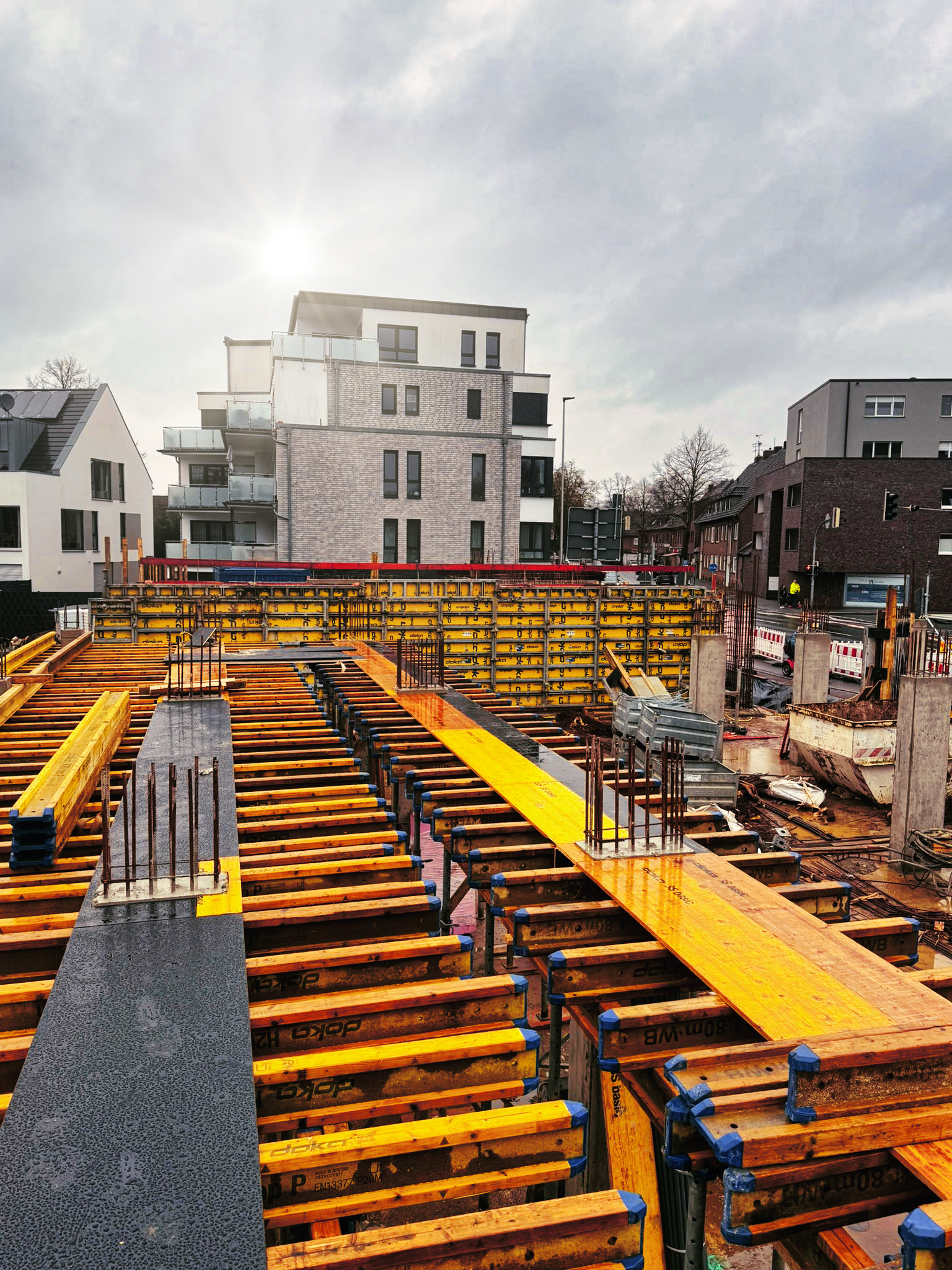 Bauphase Wohnquartier Dinxperloer Straße in Bocholt