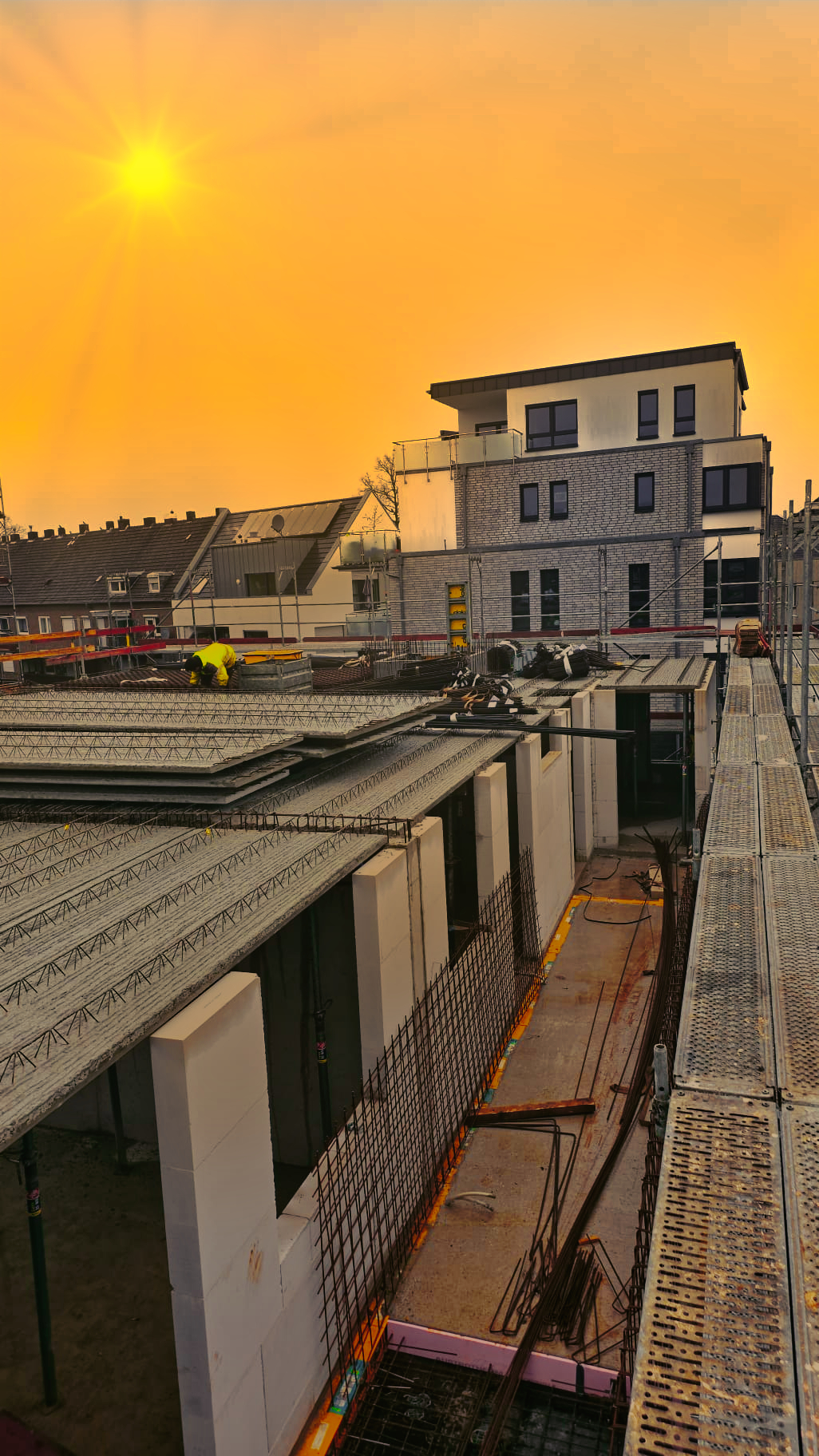 Baustelle Wohnquartier Dinxperloer Straße in Bocholt