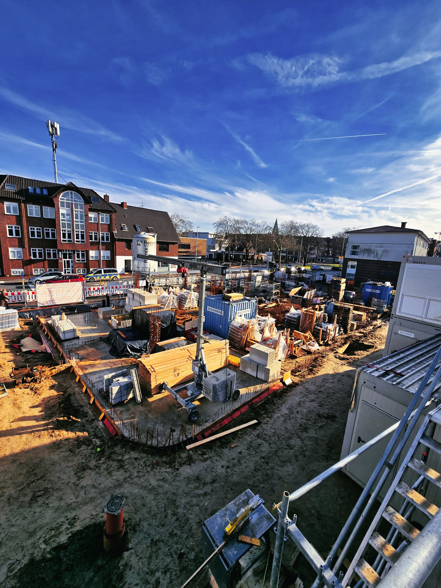 Rohbau Wohnquartier Dinxperloer Straße in Bocholt